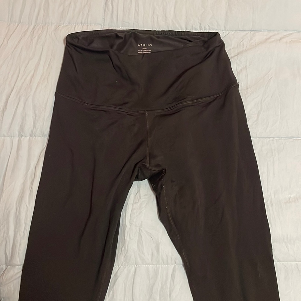 Athlio Thermal Leggings, Black, Size M